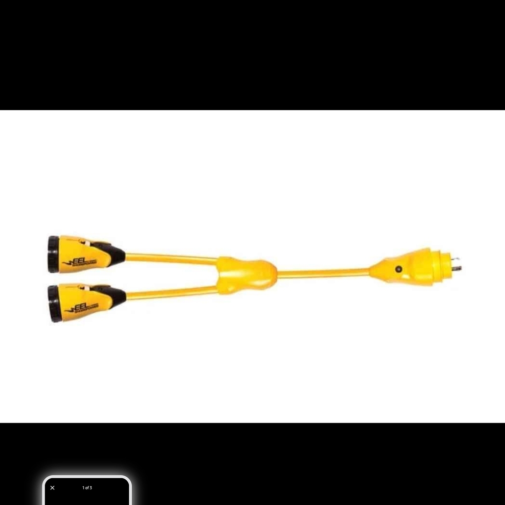 Marinco EEL Y-Adapter 30AMale 2-30a Female #Y30-2-30